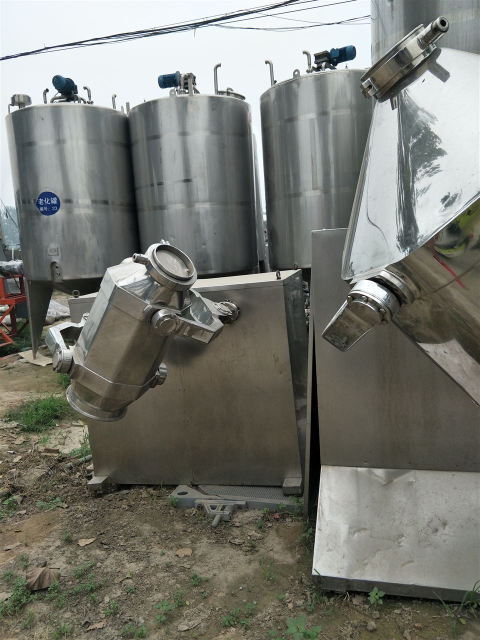山东出售二手不锈钢搅拌罐_化工机械设备_其