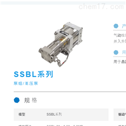 SSBL系列日本進(jìn)口technomate高壓泵