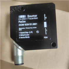 堡盟Baumer紅外線傳感器ZADM 023H151.0001